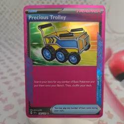 Pokemon TCG - Precious Trolley 185/191 - Surging Sparks - Holo ACE Spec - Image 1