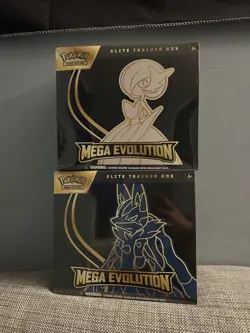 Pokemon Mega Evolutions Booster Box Lot of 2 Factory Sealed Both Artworks - Image 1
