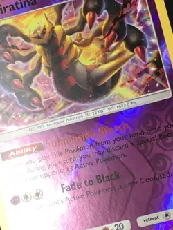 Pokemon TCG Giratina 86/236 SM Unified Minds Reverse Holo Rare NM - Image 2