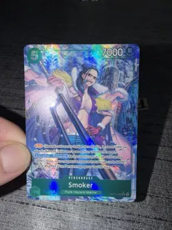 Carte One Piece Smoker OP10-030 SR Alternate Art Foil Francais Exc - Image 3