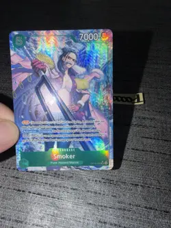 Carte One Piece Smoker OP10-030 SR Alternate Art Foil Francais Exc - Image 5