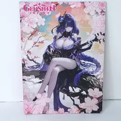 Raiden Limited 09/58 Double Side Waifu Card Anime Girl Art Oversize Board A5 - Image 2