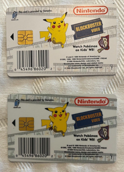 Pokemon Nintendo Blockbuster Pokemon Snap Clefairy Venusaur Cards - Image 2