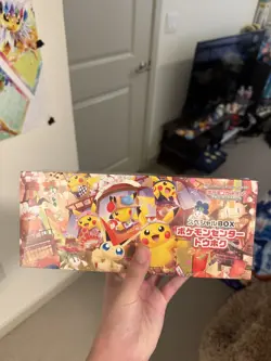 Pokemon Center Tohoku Special Box Japanese w/Promo Card Pikachu SEALED New - Image 1