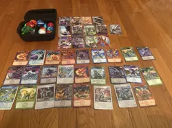 Bakugan Brawlers Starter Pack Lot Of 15 With Cards And Carrying Case - Image 2