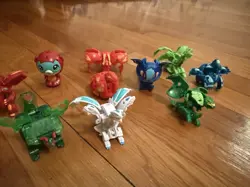 Bakugan Brawlers Starter Pack Lot Of 15 With Cards And Carrying Case - Image 4