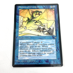 Illusions of Grandeur Ice Age Magic The Gathering MTG Card Unplayed - Image 1