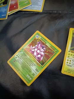 Pokemon Nidoking Holo Card TCG Base Set 11/102 - Image 1