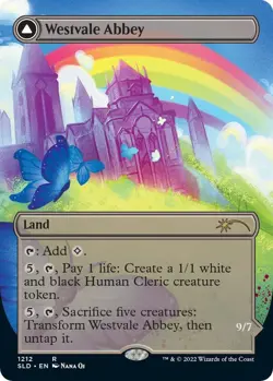 Westvale Abbey - Secret Lair Drop Series (SLD) (Foil) (Near Mint) - Image 1
