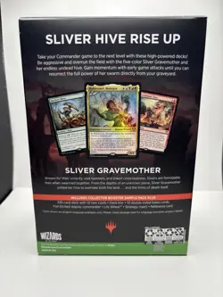 Factory Sealed MTG Commander Masters SLIVER SWARM Deck Magic the Gathering - Image 2