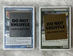 Magic The Gathering MTG 9th Edition Two Player Starter Set Decks Silver and Gold - Image 1