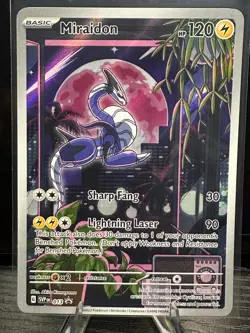 Miraidon SVP 013 Scarlet & Violet Black Star Promos Holo Pokemon TCG Card NM - Image 1