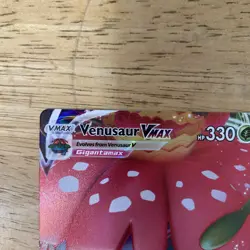 Pokemon Venusaur VMAX SWSH102 Promo Full Art Holo 330 HP English TCG Card - Image 2