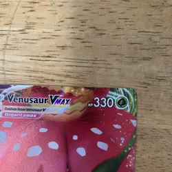 Pokemon Venusaur VMAX SWSH102 Promo Full Art Holo 330 HP English TCG Card - Image 3