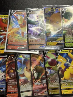 Lot Of 50 Pokemon TCG All Holo EX V Max GX Near Mint - Image 3