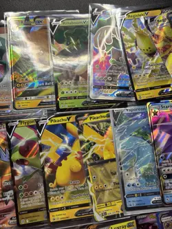 Lot Of 50 Pokemon TCG All Holo EX V Max GX Near Mint - Image 4