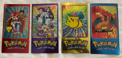 Pokemon TOPPS Series 2 - JUMBO Boxtopper set 4/5 NM/M Charizard - Image 1