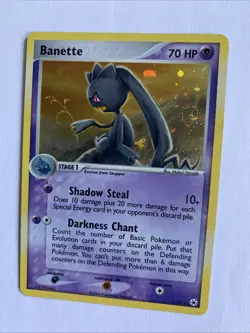 Banette Holo Rare | EX Hidden Legends | #1 | Chase | Vintage | Pokemon TCG | EN - Image 3