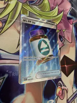 N's PP Up 262/217 Full Art Ultra Rare Pokemon Ascended Heroes ENGLISH NM - Image 2