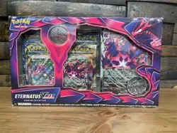 Pokemon TCG: Eternatus VMAX Premium Collection | 6 Pokemon TCG Booster Packs - Image 1