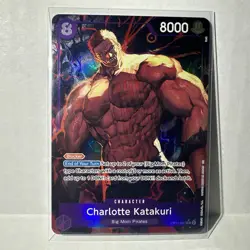 One Piece TCG English OP11-067 Charlotte Katakuri Alt Art Parallel SR English NM - Image 1