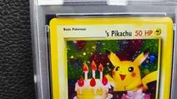 2000 POKEMON PROMO BLACK STAR #24 BIRTHDAY PIKACHU-HOLO-*PSA GRADED 6* - Image 5