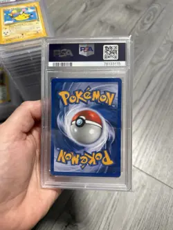 2000 Pokemon Promo Birthday Pikachu Holo #24 Black Star PSA 9 - Image 2