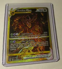 Pokemon TCG Crown Zenith Giratina Vstar GG69/GG70 Holo Card NM 2023 Secret Rare - Image 1