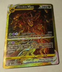 Pokemon TCG Crown Zenith Giratina Vstar GG69/GG70 Holo Card NM 2023 Secret Rare - Image 2