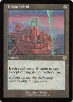 Defense Grid R The Brothers' War: Retro Frame Artifacts 13 - LP MTG - Image 1