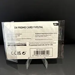 Pokemon Cosmos Holo Yveltal 088/132 GameStop Stamped Mega Evolution Promo SEALED - Image 2