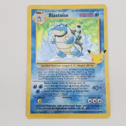 Pokemon TCG Blastoise 2/102 Celebrations SWSH NM Pokemon Card - Image 1
