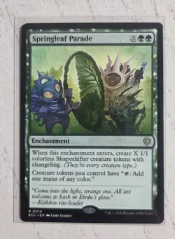 Springleaf Parade 19 Commander: Lorwyn Eclipsed Normal NM - Image 1