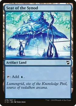 NM Seat of the Synod, MTG, Commander 2018, Magic the Gathering, 278 - Image 1