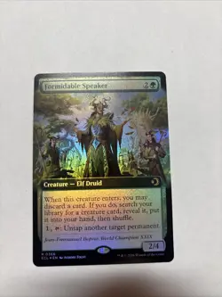 Formidable Speaker (Extended Art) Lorwyn Eclipsed Foil - Image 2