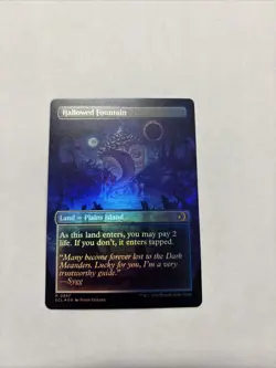 Hallowed Fountain (Borderless) Lorwyn Eclipsed Foil - Image 2