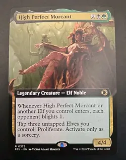 High Perfect Morcant (Extended Art) Lorwyn Eclipsed MTG Regular Near Mint - Image 1