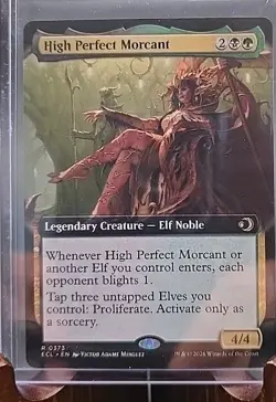 High Perfect Morcant (Extended Art) Lorwyn Eclipsed MTG Regular Near Mint - Image 3