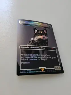 1x Torgal, Clive's Companion / Yoshimaru, Ever Faithful FOIL MagicCon Promo MTG - Image 3