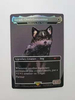 1x Torgal, Clive's Companion / Yoshimaru, Ever Faithful FOIL MagicCon Promo MTG - Image 4