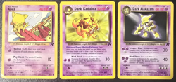 Pokemon Tcg Abra Evolution Line Team Rocket Unlimited NM-MP - Image 1