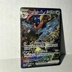Pokemon TCG - Greninja ex 132 Scarlet & Violet Promo Black Star Holo Alt Art NM - Image 2