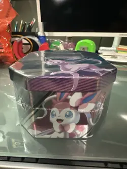 Pokemon V Heroes - 4 pack ESPEON V Tin - NEW FACTORY SEALED - Image 2
