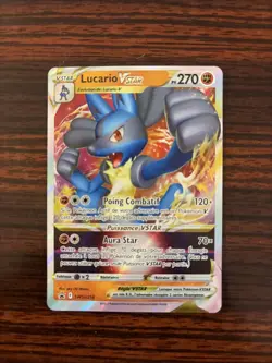 Carte Pokemon Lucario-VSTAR SWSH214 Promo Francais - Image 1
