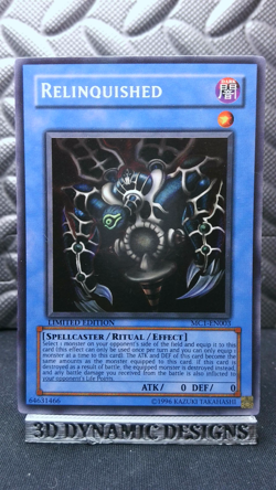 | Yugioh Relinquished MC1-EN003 Secret Rare Master Collection Volume 1 NM 🔥 | - Image 1