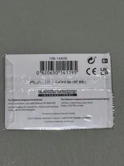 Pikachu on the Ball 001/005 Pokemon Card Sealed Promo Fultsal UK Exclusive - Image 2