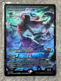 MTG Moonshadow 0386 Showcase Foil Lorwyn Eclipsed - Free Shipping! - Image 1