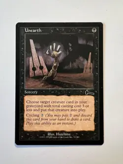 Unearth - MTG Urza's Legacy - NM - Image 1