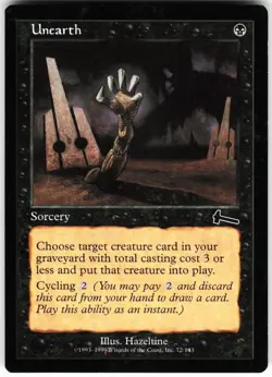 Unearth C Urza's Legacy ULG Normal 72 MTG NM - Image 1