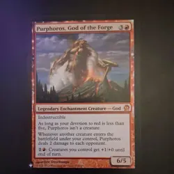 MTG Purphoros, God of the Forge (135) | NM | The List Reprints {LST} - Image 1